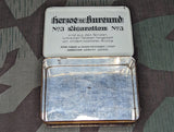 Large 50 Cigarette Tin Herzog v. Burgund