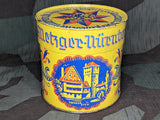 Yellow Haeberlein Metzger Lebkuchen Cookie Tin