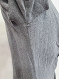 German Gray Dress <br> (B-34" W-27.5" H-35")