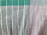 Green and Gray Plaid Dress <br> (B-41" W-32" H-42")