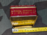 Large 50 Cigarette Tin Herzog v. Burgund