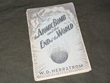 1945 The Atomic Bomb and the End of The World Booklet AS-IS