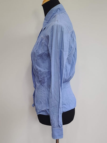 WAVES Reserve Blue Blouse <br> (B-36" W-29")