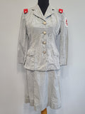 Cadet Nurse Summer Uniform Jacket & Skirt <br> (B-37" W-26.5" H-36")