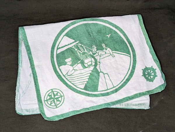 Printed Sailor Tea Towel