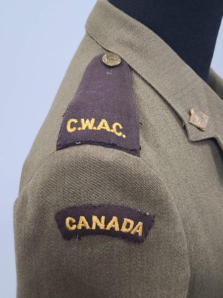 CWAC Canadian WAC Jacket <br> (B-35" W-28")