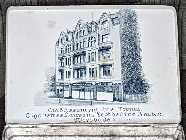 Cigarette Tin Ed Laurens Scarabee