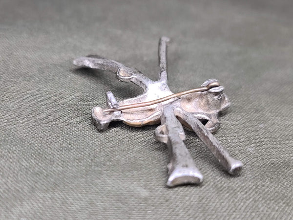 Soldier and Crossed Rifles Pin (AS-IS)