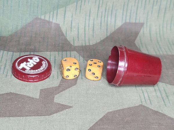 Toto German Lucky Dice Set Bakelite