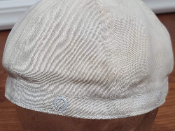 WAVES Seersucker & Navy Garrison Caps & White Topper (Size 22 & 22 1/2) Named