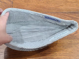 WAVES Seersucker & Navy Garrison Caps & White Topper (Size 22 & 22 1/2) Named