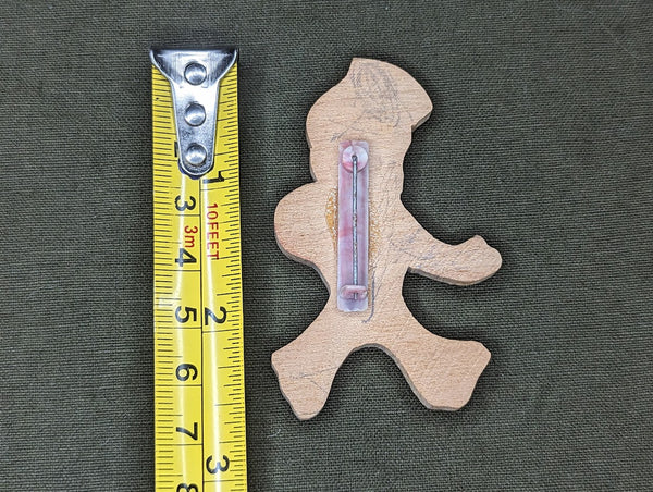 Wooden Sailor Pin