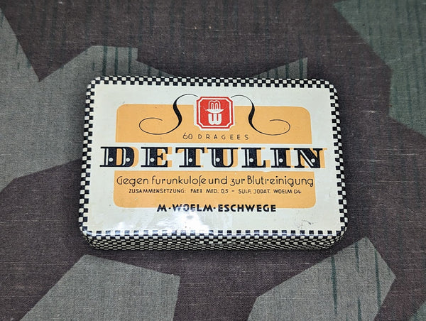 Detulin Medicine Tin