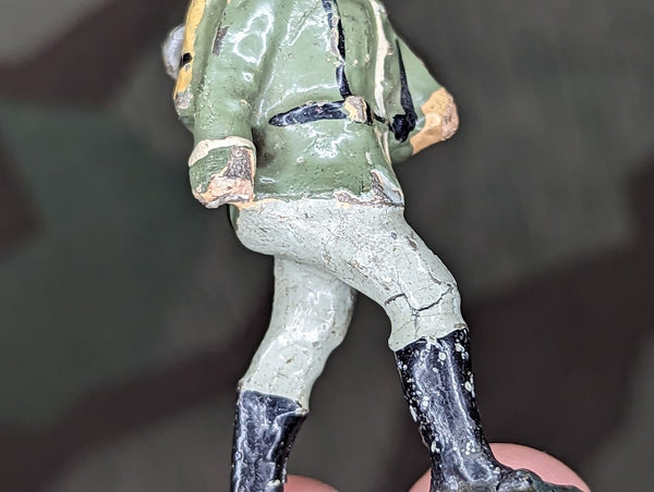 Original German Toy Soldier Marching AS-IS