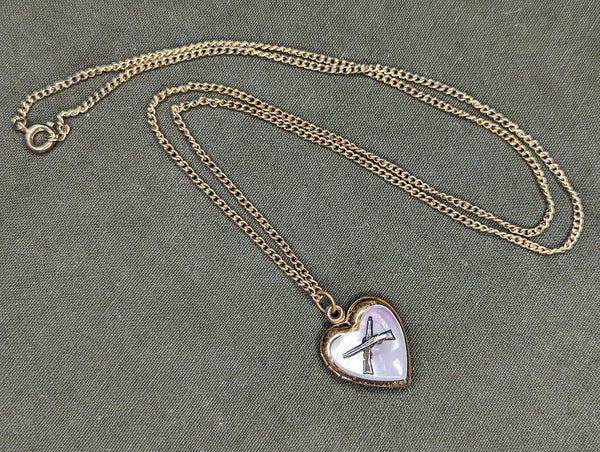 Infantry Sweetheart Locket Necklace