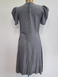 German Gray Dress <br> (B-34" W-27.5" H-35")