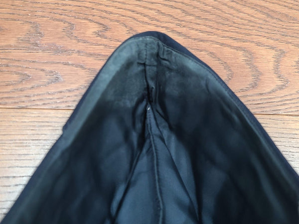 WAVES Seersucker & Navy Garrison Caps & White Topper (Size 22 & 22 1/2) Named