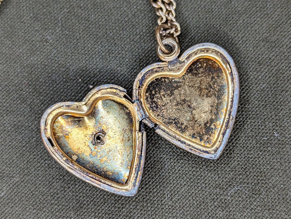 Infantry Sweetheart Locket Necklace