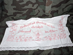 German Religious Altar Cloth