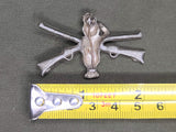 Soldier and Crossed Rifles Pin (AS-IS)