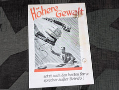 Höhere Gewalt Insurance Company Ad