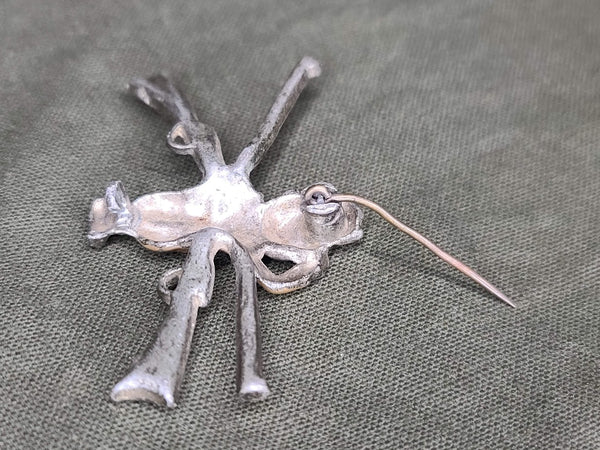 Soldier and Crossed Rifles Pin (AS-IS)