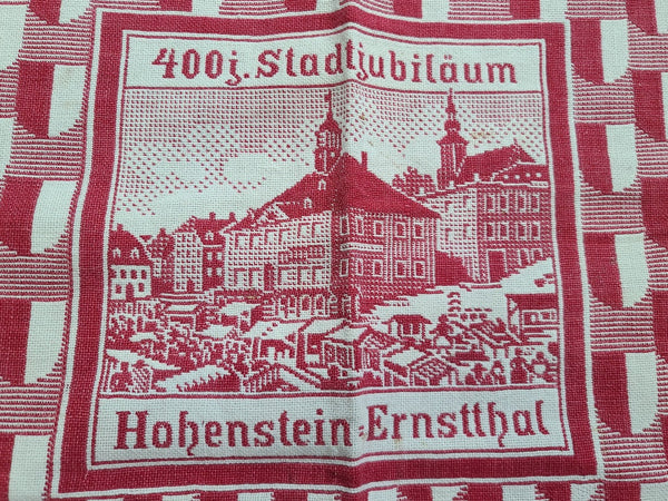 1910 Table Cloth Hohenstein Ernstthal