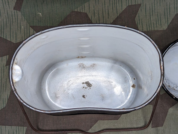 WWI Enamel Mess Kit Nice