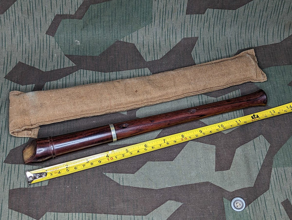 Wiedehopf Reccorder Blockflöte in Pouch