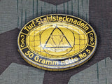 Turf Stahlstecknadeln Sewing Pin Tin Worn