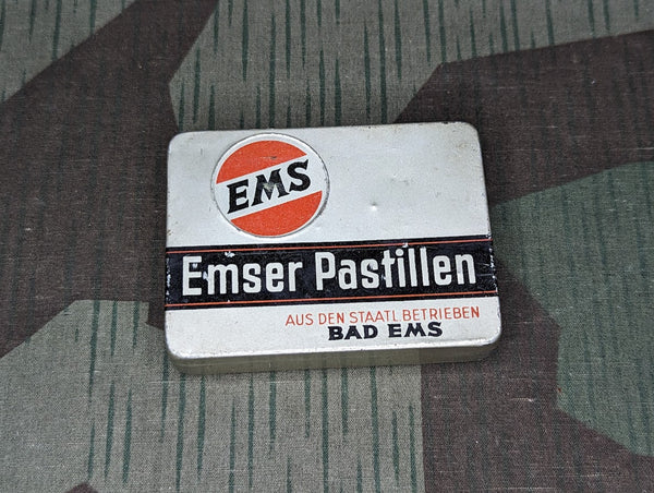 Emser Pastillen Pill Tin (for Sore Throat and Cough)
