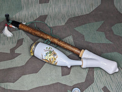 Deer Scene Traditional German Pipe