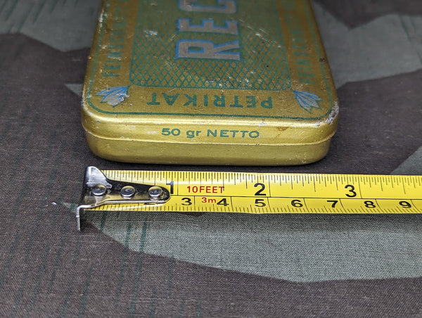 Record Cigarette Loose Tobacco Tin