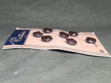 2 Cards of Brown Buttons