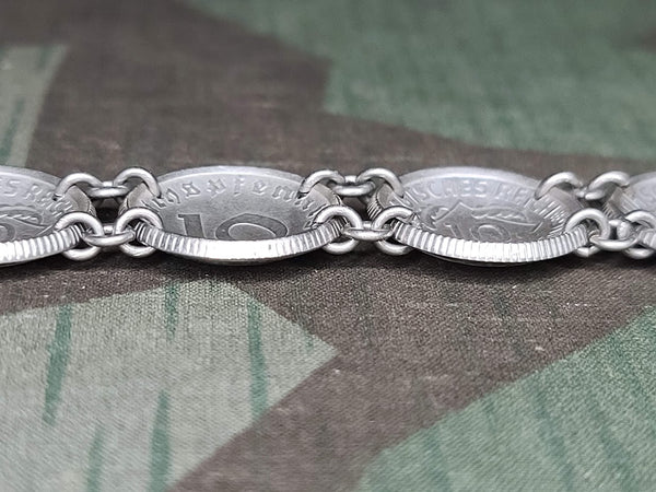 Reichspfennig Coin Bracelet