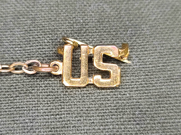 US Airplane Sweetheart Chain Pin Martin M-130 Seaplane