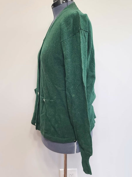 Green Wool Sweater Size 50 <br> (44"-46" Chest)