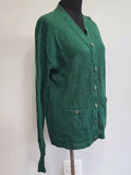 Green Wool Sweater Size 48 <br> (43"-45" Chest)