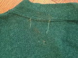 Green Wool Sweater Size 48 <br> (43"-45" Chest)