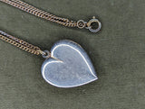 Army Air Corps Heart Locket Necklace