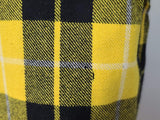 Yellow Plaid Wool Jacket <br> (41" Chest)