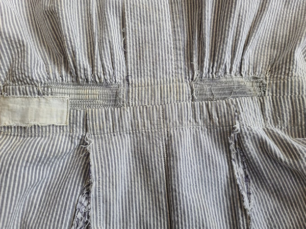 Navy WAVES Seersucker Uniform Dress <br> (B-35.5" W-24" H-33")