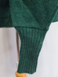 Green Wool Sweater Size 48 <br> (43"-45" Chest)