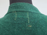 Green Wool Sweater Size 48 <br> (43"-45" Chest)