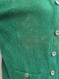 Green Wool Sweater Size 48 <br> (43"-45" Chest)