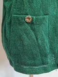 Green Wool Sweater Size 48 <br> (43"-45" Chest)