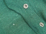 Green Wool Sweater Size 50 (AS-IS) <br> (44"-46" Chest)