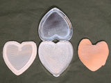 Army Sweetheart Heart Shaped Compact Hingeco Sterling