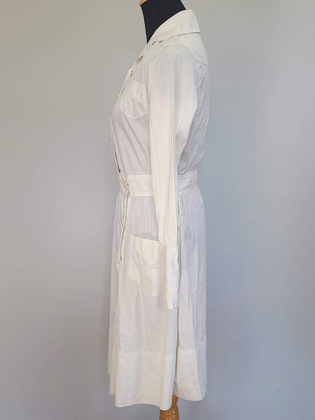 NNC Navy Nurse Hospital Work Dress <br> (B-38.5" W-29" H-40")