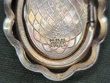 US Army Eagle Mother-of-Pearl Sweetheart Locket Necklace